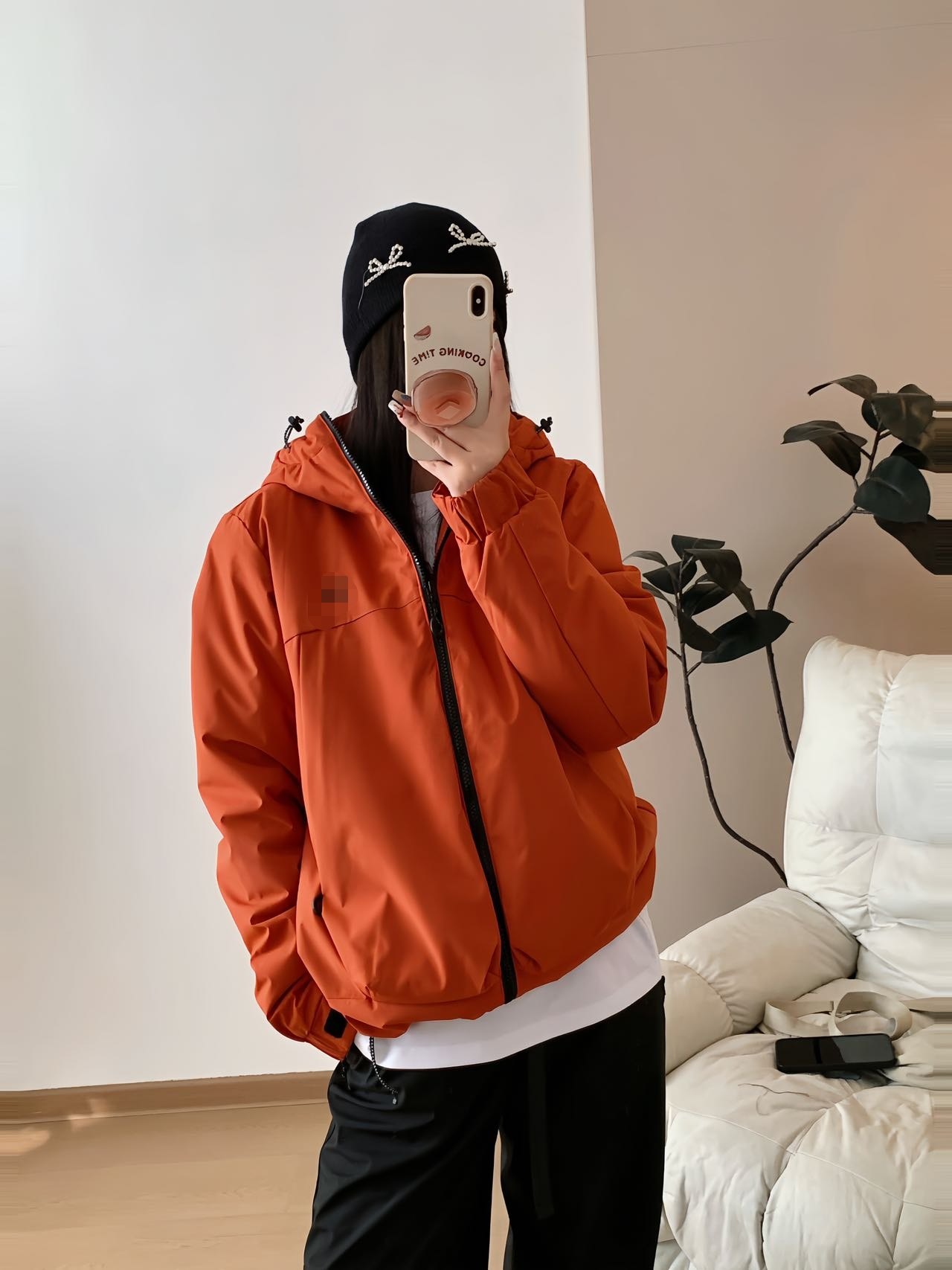 KL小树外贸冬季加厚保暖防风宽松青春减龄女士时尚棉服冲锋衣连帽