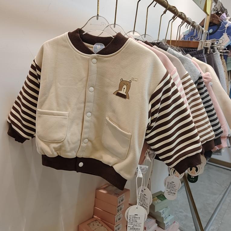 玥儿兔冬季新款保暖绒加厚外套