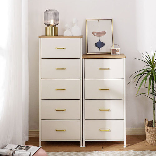 心情生活抽屉式收纳柜布艺收纳箱