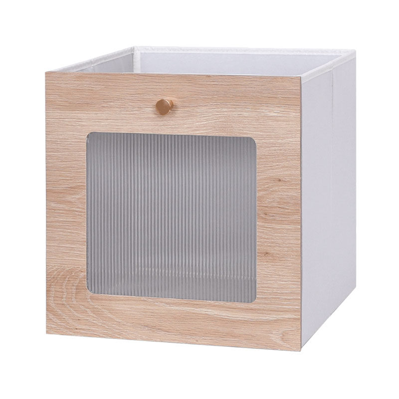 收纳箱家用布艺衣柜收纳盒抽屉式储物盒无盖整理箱亚克力储物箱子