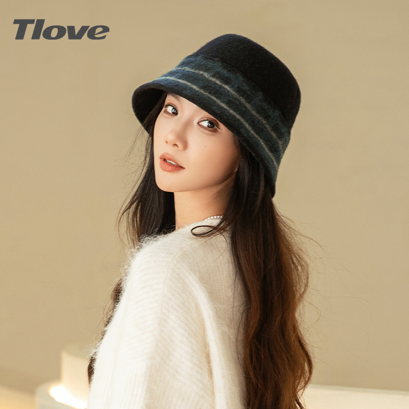 tlove渔夫帽出游时尚女秋冬