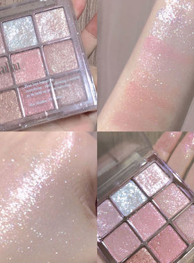 眼影亮晶晶超闪清透雪花眼影爆款亮闪闪珠光碎钻防水防汗眼部提亮