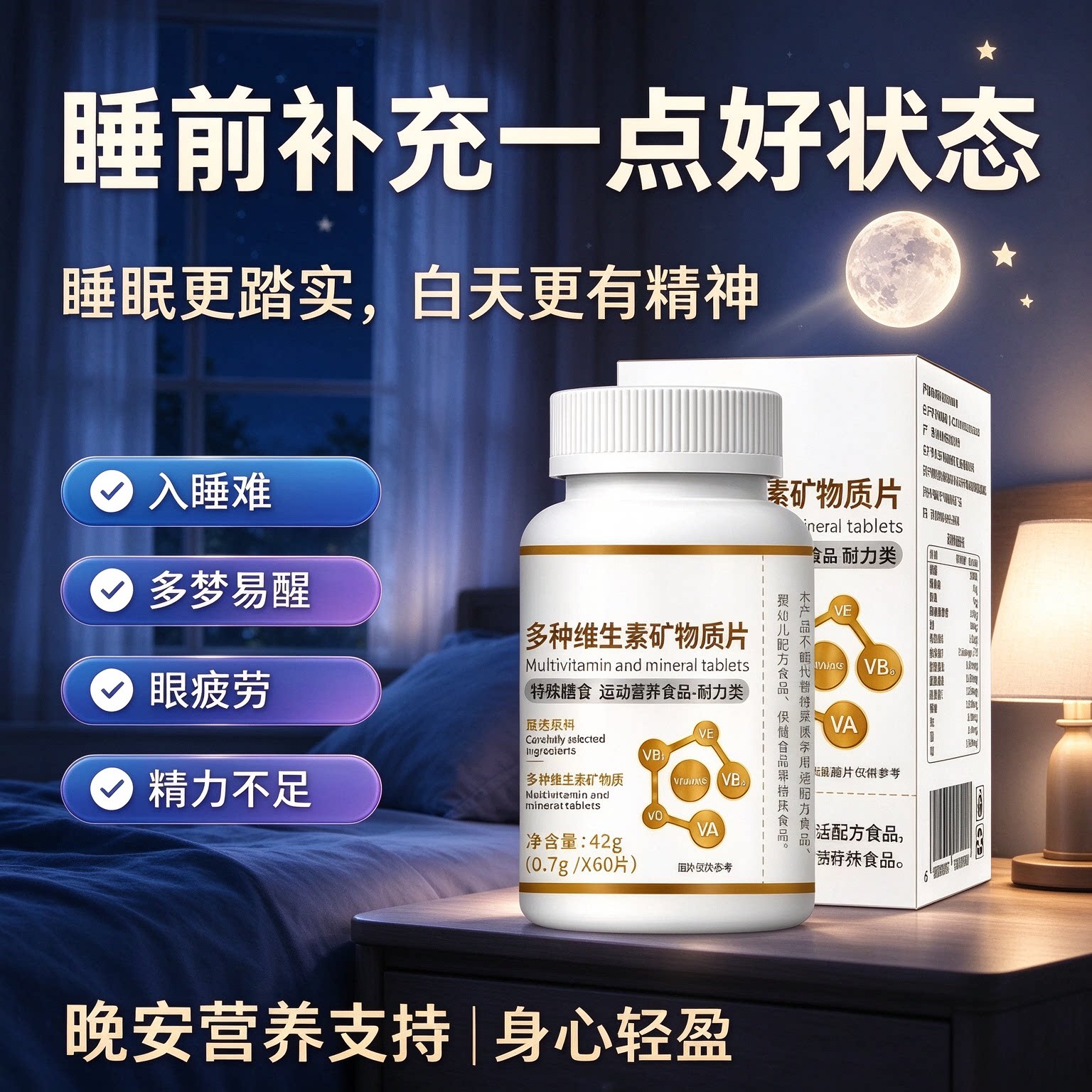 莳慷闪睡片深层酣睡整晚