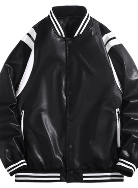 肥佬胖哥370斤加肥加大码美式街头棒球服男嘻哈宽松11x胸124-168