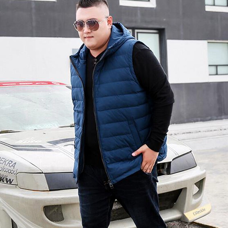 休闲羽绒服马甲连帽可脱卸