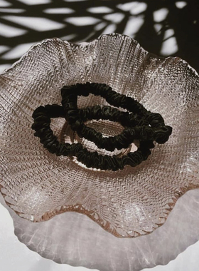 shamelessbaby 1cm真丝发圈 大肠发圈 日常护发头饰 两个减5