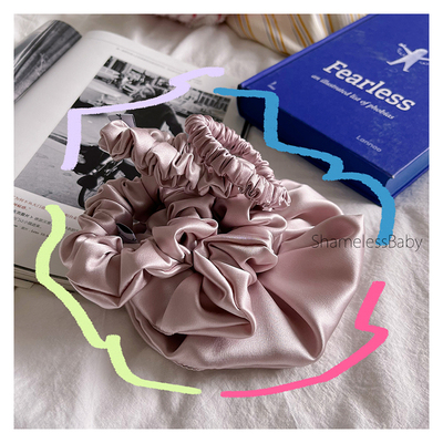 桑蚕丝发圈大肠发圈美发