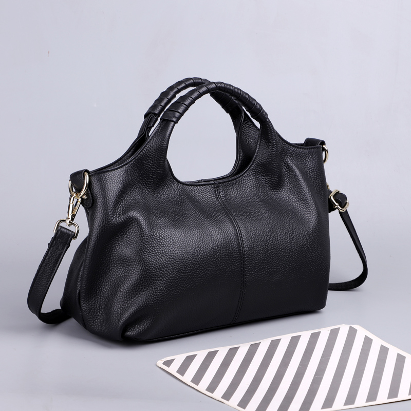 真皮包大容量通勤中年妈妈