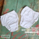 纯棉全棉儿童内裤 甩卖 白色外贸促销 男童女童三角裤 面包裤