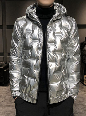 男新款白鸭绒羽绒服韩版冬季男式