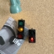 创意交通信号灯图钉发光红绿灯软木钉按钉毛毡留言绘画钉办公文具