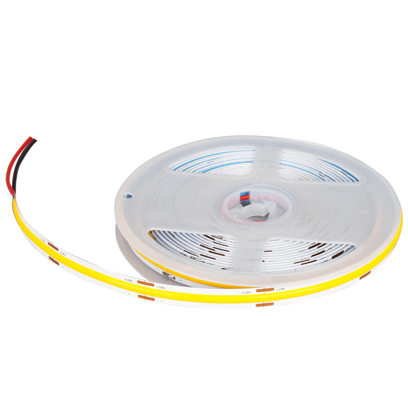 COB灯带自粘24V低压LED客厅吊顶柔性整体橱柜背景七彩背胶装饰线