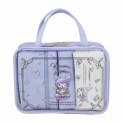 时尚可爱萌趣大容量化妆包四件套