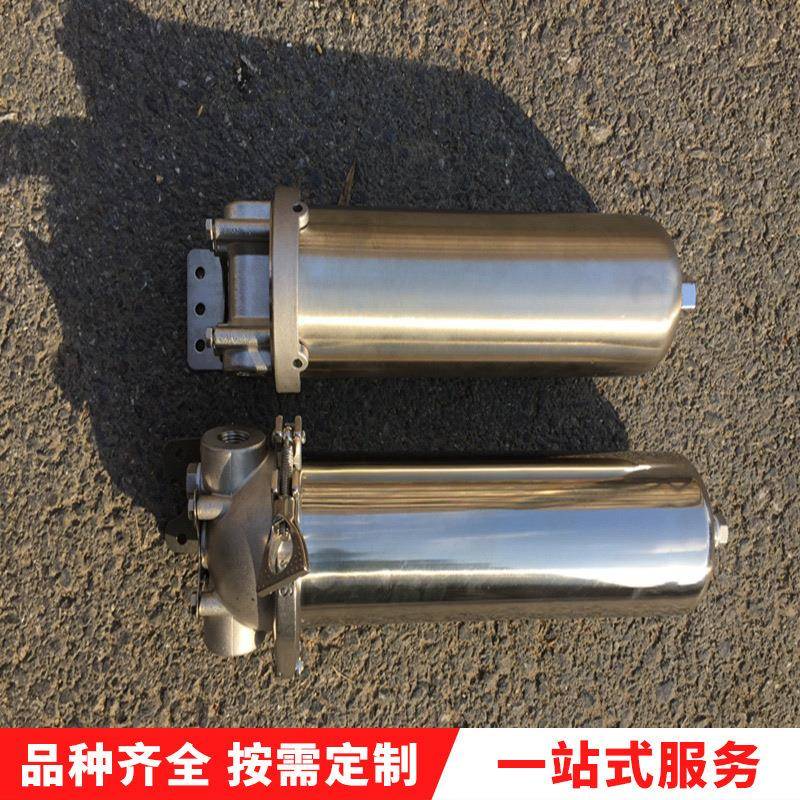 不锈钢水处理化工管道精密微孔卫生管式过滤器