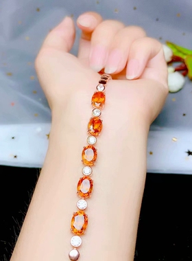 镶嵌碧玉翡翠蜜蜡手链