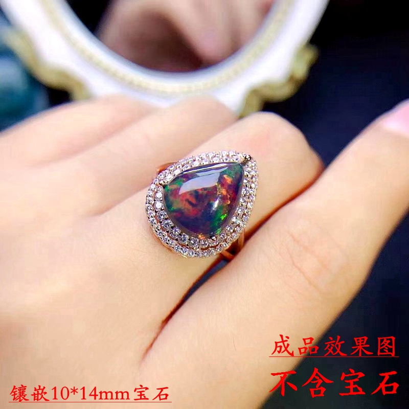 女S925纯银欧美风奢华流行戒指
