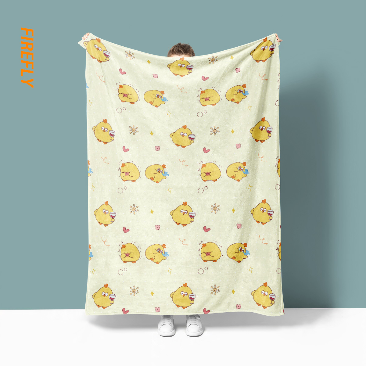 卡通法兰绒毛毯办公室空调盖毯