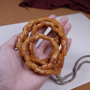 西藏空行母原生态108佛珠足数文玩纯手工diy念珠手串配饰项链