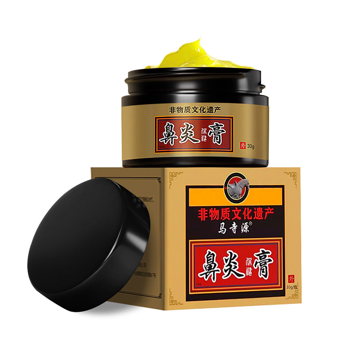 马寺源鼻炎膏儿童鼻窦气鼻塞通鼻神器过敏性鼻炎贴喷雾剂苗家正品
