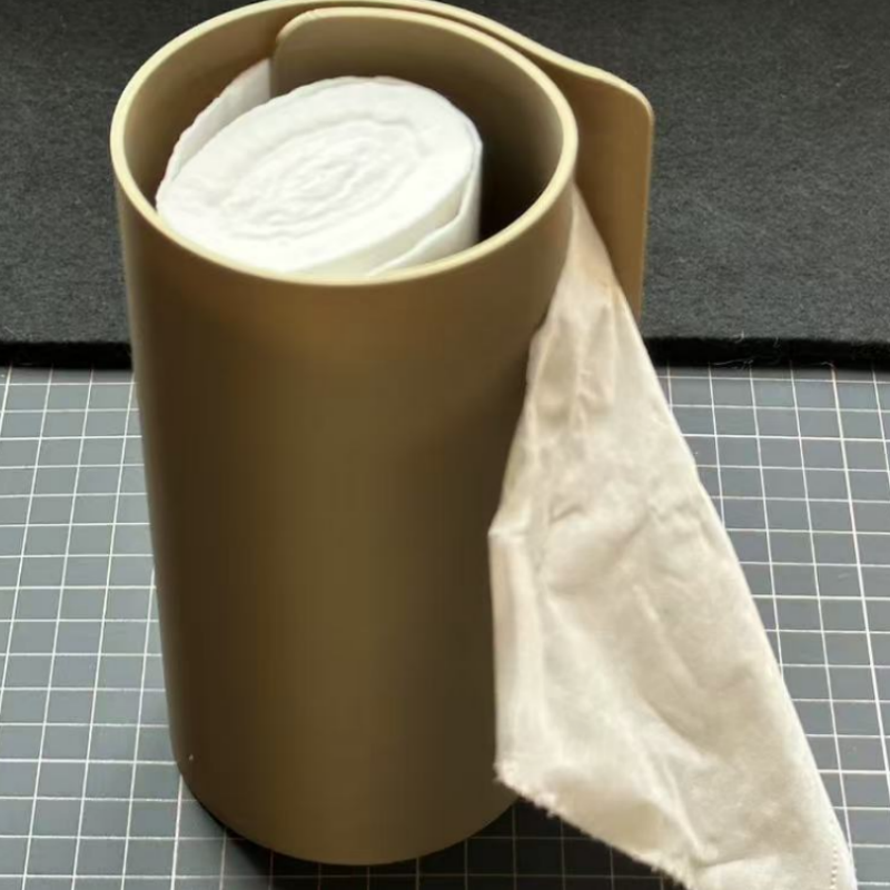 桌面立式抽纸盒纸巾架家用简约收纳盒无芯卷纸收纳筒