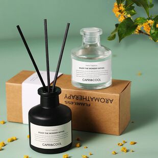 藤条无火香薰精油家用室内持久留香厕所除异味卧室香氛摆件批发