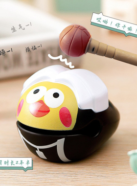 鸡你太美恶搞创意随身解压小木鱼