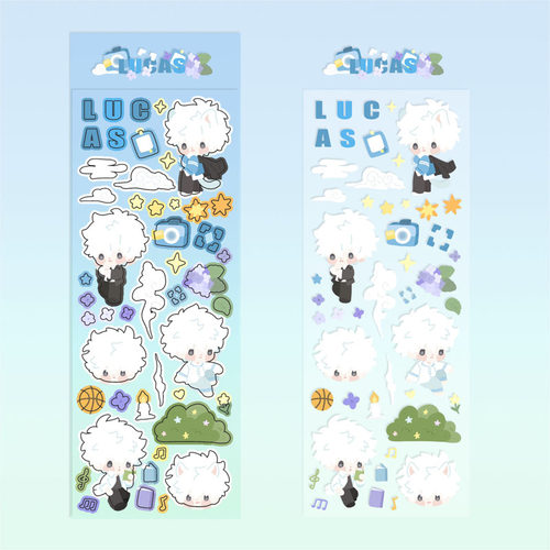 时光代理人陆光程小时咕卡贴纸