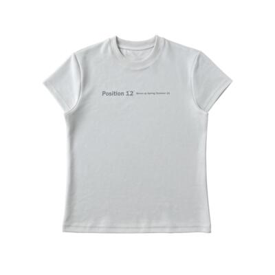 BEVAN UP|Position 12*磨毛空气微绒感剪裁收腰正肩Tee