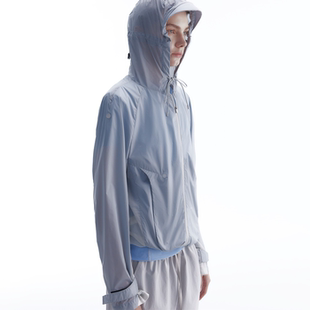 string20D尼龙轻量激光透气孔防泼水防晒衣 UPF50 BEVAN