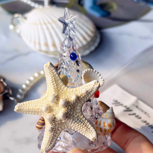 海螺贝壳海星圣诞树小夜灯材料包