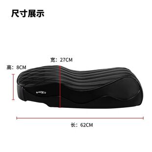 鞍德威ADW正品一体坐垫适用于九号F90/F90M/F60/F35长尾座包配件