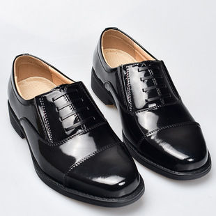 礼服亮皮男皮鞋演出商务正品演出三尖头漆皮结婚正装三接头婚礼
