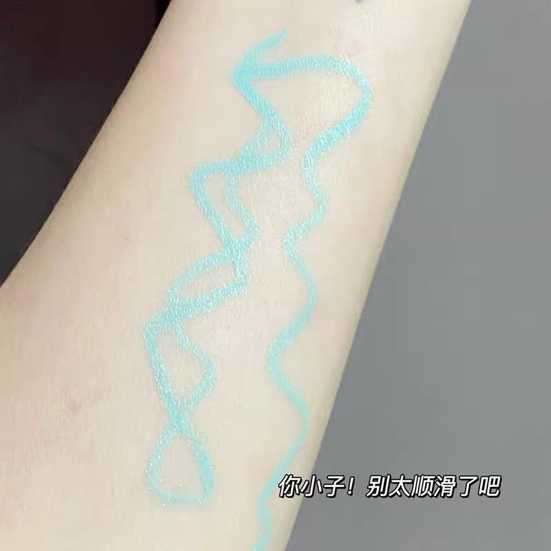 薄荷水汽！薄荷者绿双头眼线胶笔色持久不易晕染蔷KTN薇初学新手