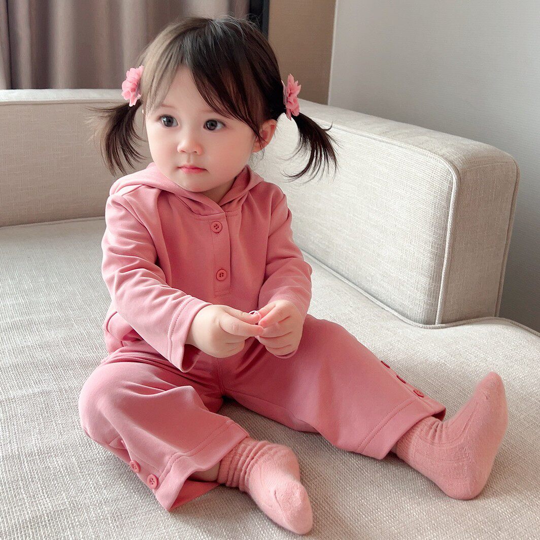 【朵柯丝贴身面膜质感】婴儿童春秋秋衣裤宝宝内衣套装婴幼儿小童