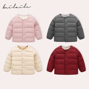 婴儿童羽绒服男女宝宝秋冬外套BWZ4115 小乐妈咪 羽绒内胆外套