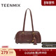 新款 天美意简约时尚 包包女复古腋下包手提单肩包2025冬季 X3209DX5