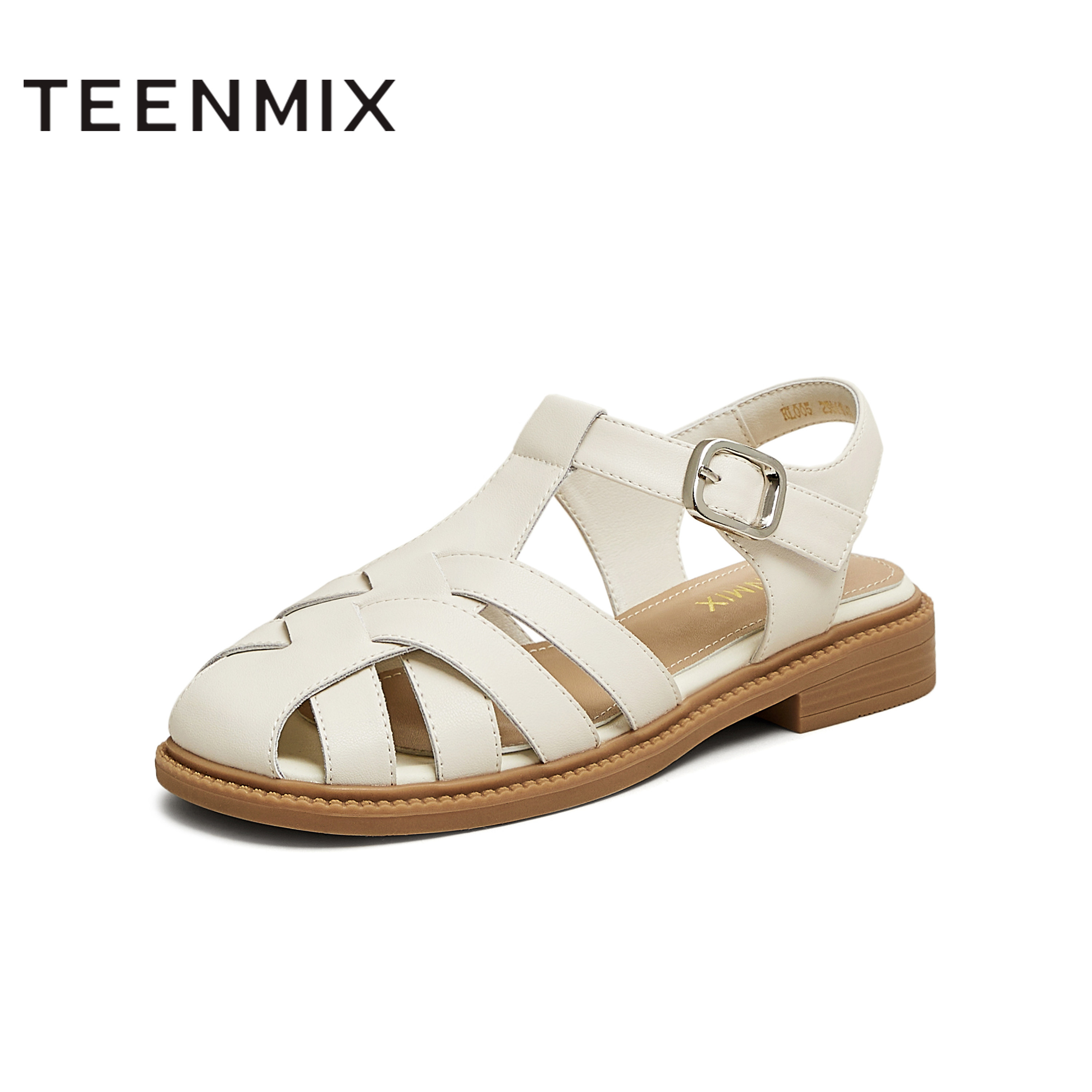 天美意复古平底包头罗马凉鞋女外穿休闲凉鞋夏季新款KL005BH5,女鞋,罗马凉鞋,淘宝优惠券,粉丝福利购,淘宝优惠卷