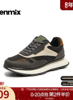 天美意2026春新款商场同款运动百搭休闲复古男德训鞋3ZM01AM6