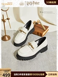 Tianmeiyi Potter Co -Brice, толстый нижний нижний туалет женская обувь женская обувь Осенние туфли для одиночной обувь кожа
