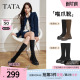 TATA他她喵爪靴厚底显瘦长筒靴女靴弹力瘦瘦靴冬季 靴子CEG04DG4