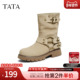 TATA他她靴子2025冬季 西部靴休闲靴CF504DS5 靴百搭女鞋 新款 时装