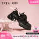 增高老爹鞋 TATA他她暗夜精灵女鞋 休闲运动鞋 新款 CEG12AM6 2026春季