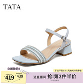 高跟凉鞋 新款 简约百搭时尚 时装 子N3Y01BL6 TATA他她女鞋 鞋 2026夏季