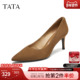 鞋 TATA他她女鞋 子7DDE3CQ5 气质女单鞋 新款 狂想曲2025年冬季 时尚