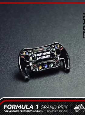 「F1胸针」23赛季F1车队胸针迈凯伦车队模型烤漆徽章F1周边好物