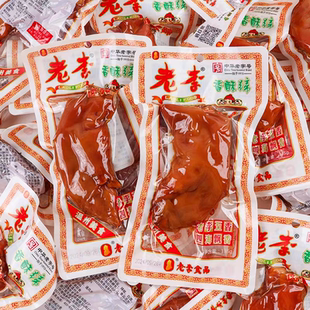 老李香酥猪蹄135g开袋即食五香卤味大猪脚猪肉类零食休闲解馋食品