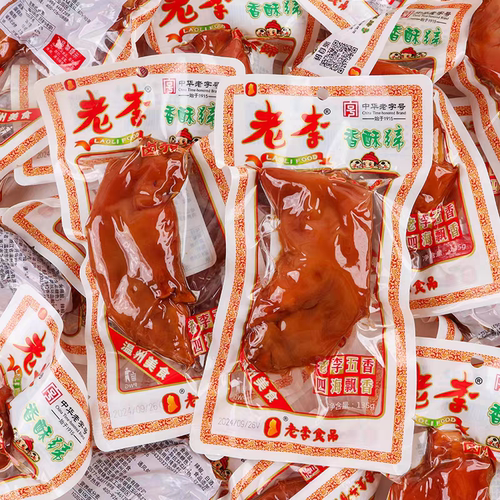 老李香酥猪蹄卤猪脚温州特产零食