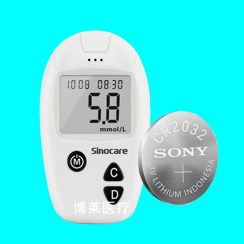 血糖测试仪纽扣电池CR2032 三诺安准鱼跃710雅斯77血糖仪