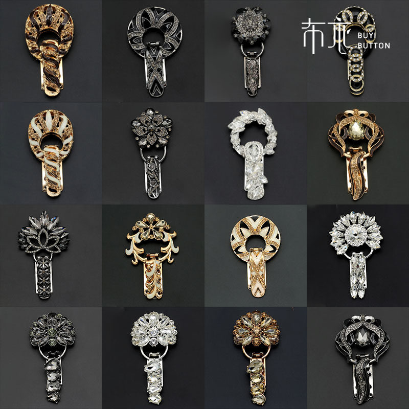 貂皮裘皮皮草大衣装饰扣子纽扣水钻高档奢华新款领口扣鸭嘴扣对扣,居家布艺,纽扣,淘宝优惠券,粉丝福利购,淘宝优惠卷