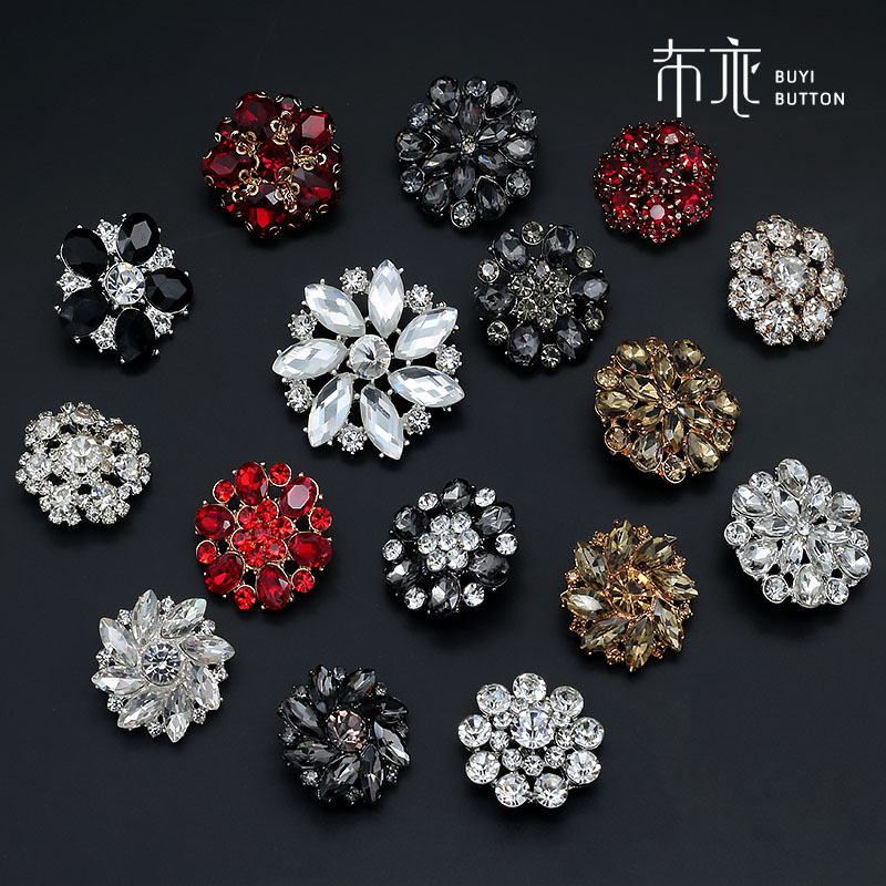 小香风夏装衬衫连衣裙子小西装外套大衣水钻钮扣纽扣装饰圆扣子,居家布艺,纽扣,淘宝优惠券,粉丝福利购,淘宝优惠卷